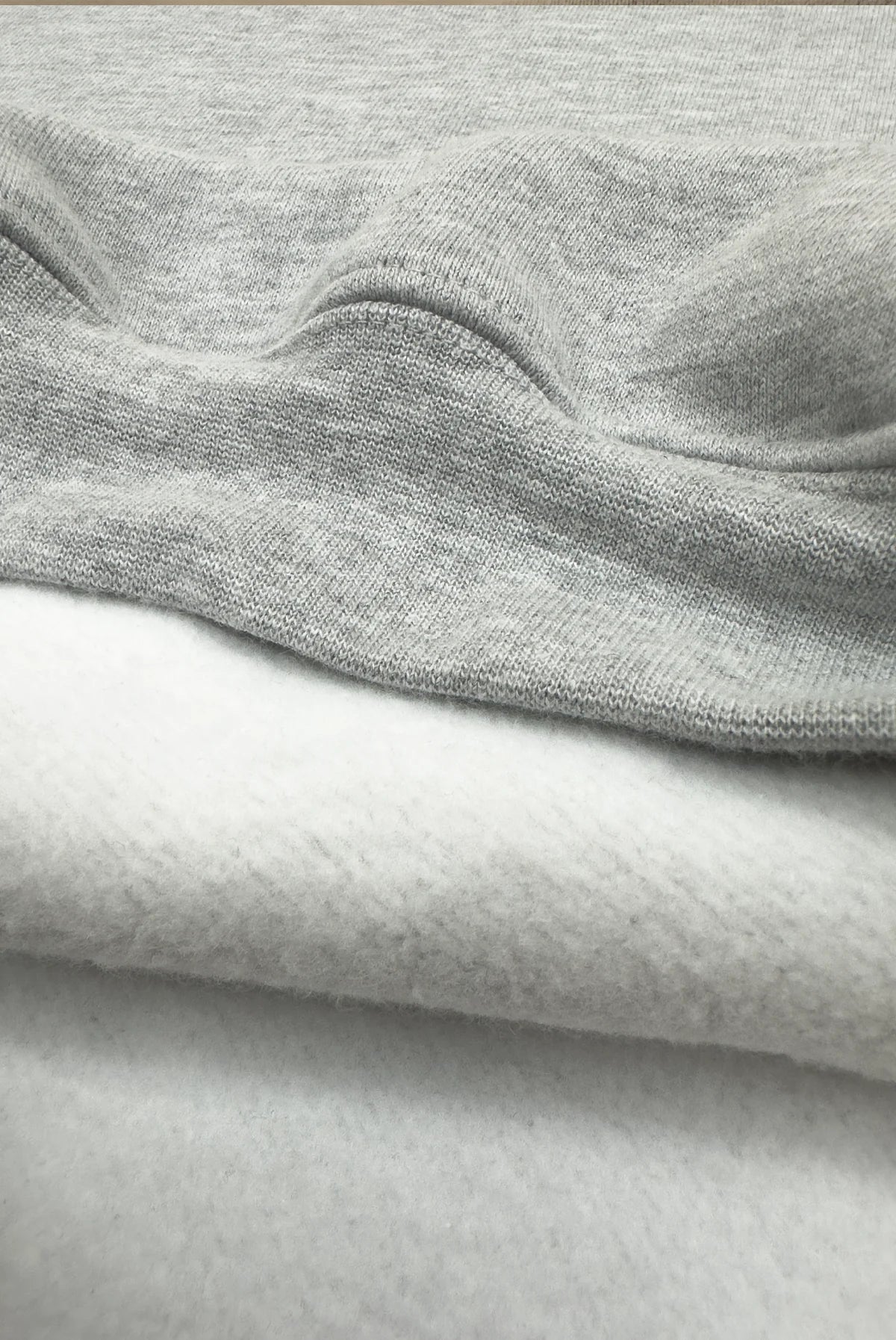 Heather Grey Cropped Hoodie