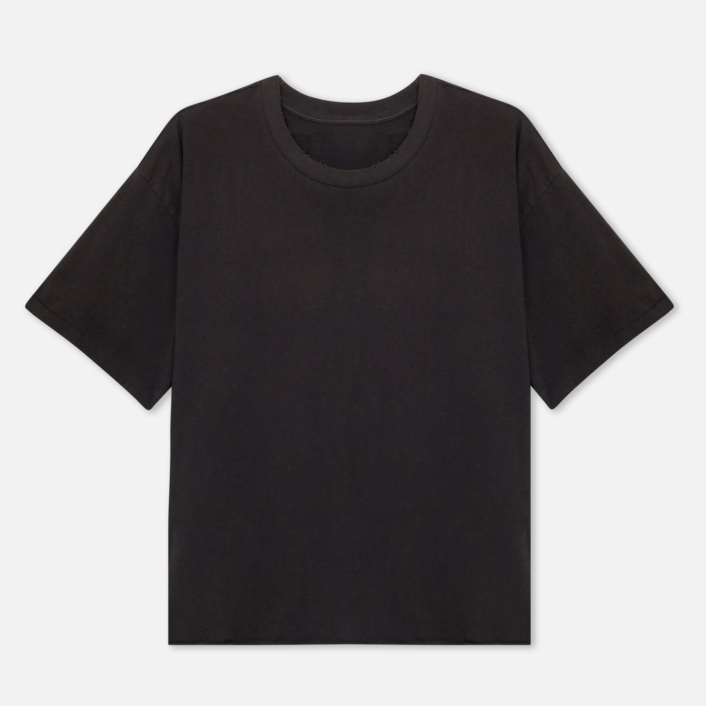Reactive Black Cropped Tee