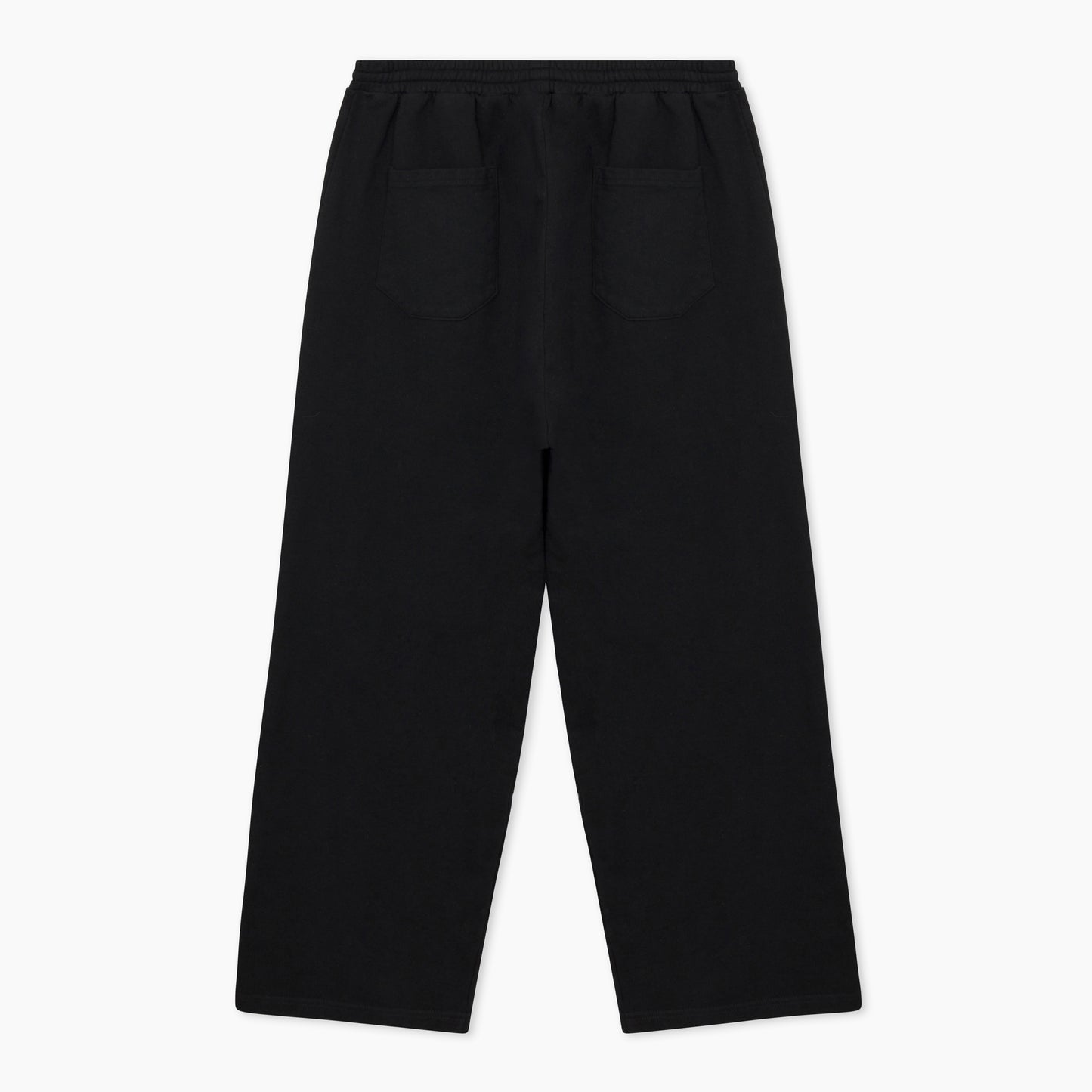 Black Wide Leg Baggy Sweat Pants