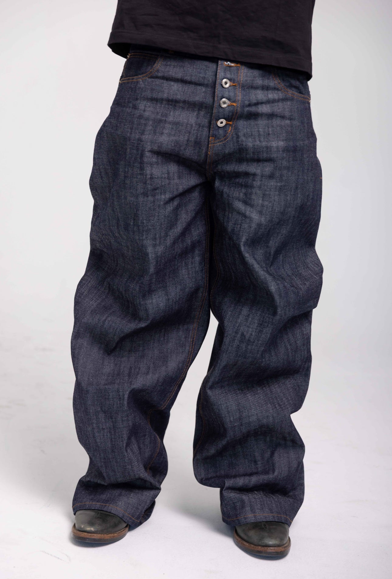 Japanese indigo selvedge denim